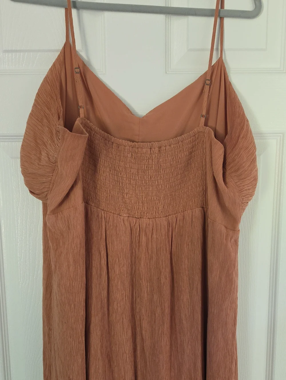 Abercrombie & Fitch Sleeveless Rust Brown Maxi Dress Size XXL Tall